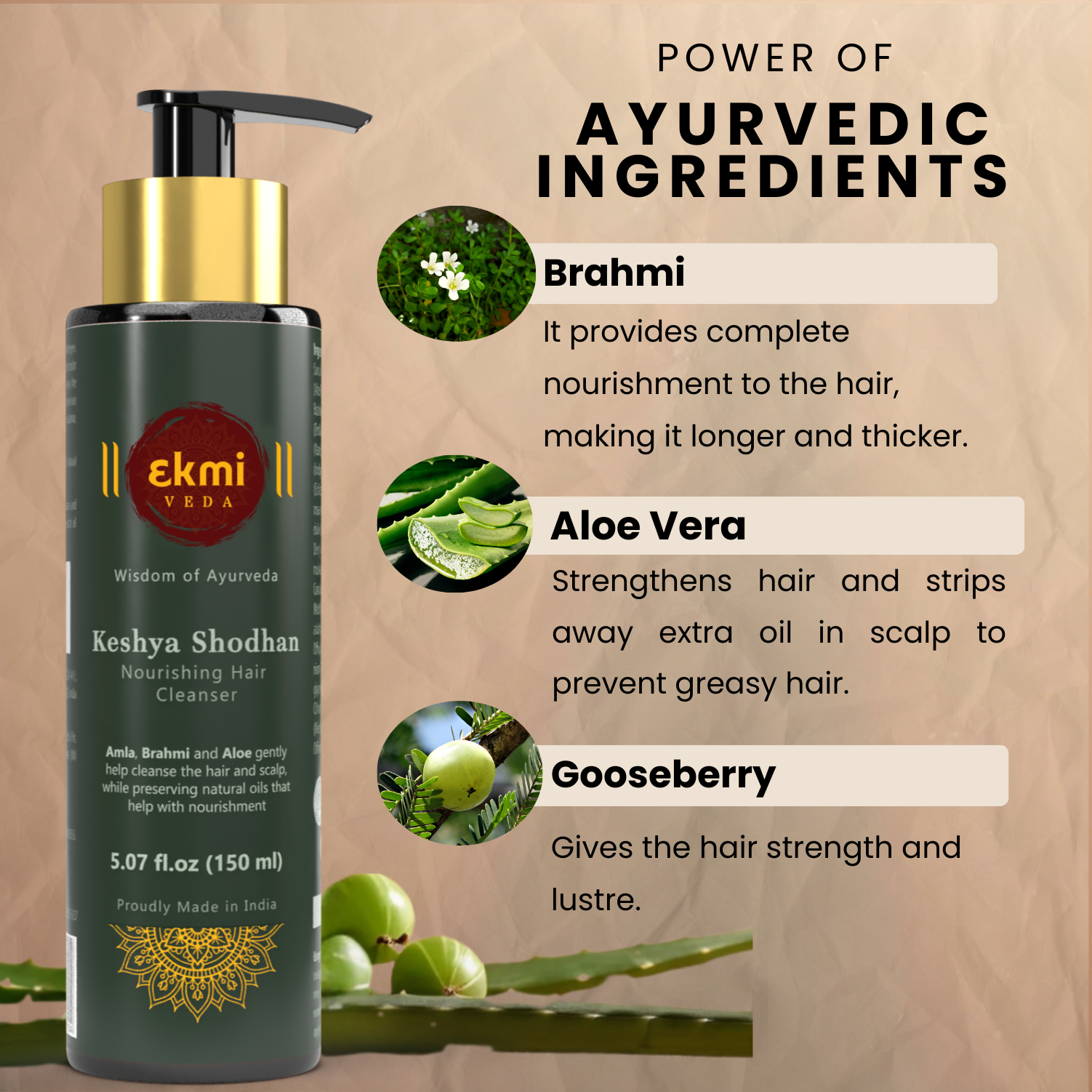 Keshya Shodhan Nourishing Hair Cleanser