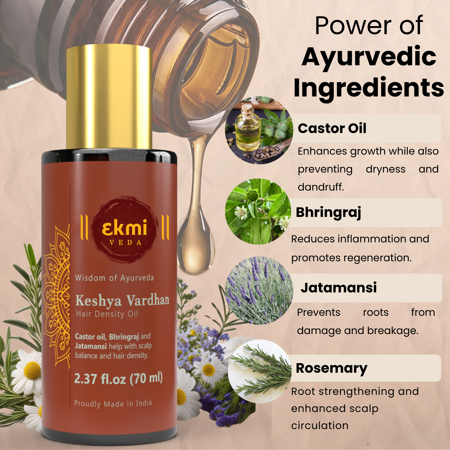 Keshya Vardhan Hair Growth Oil