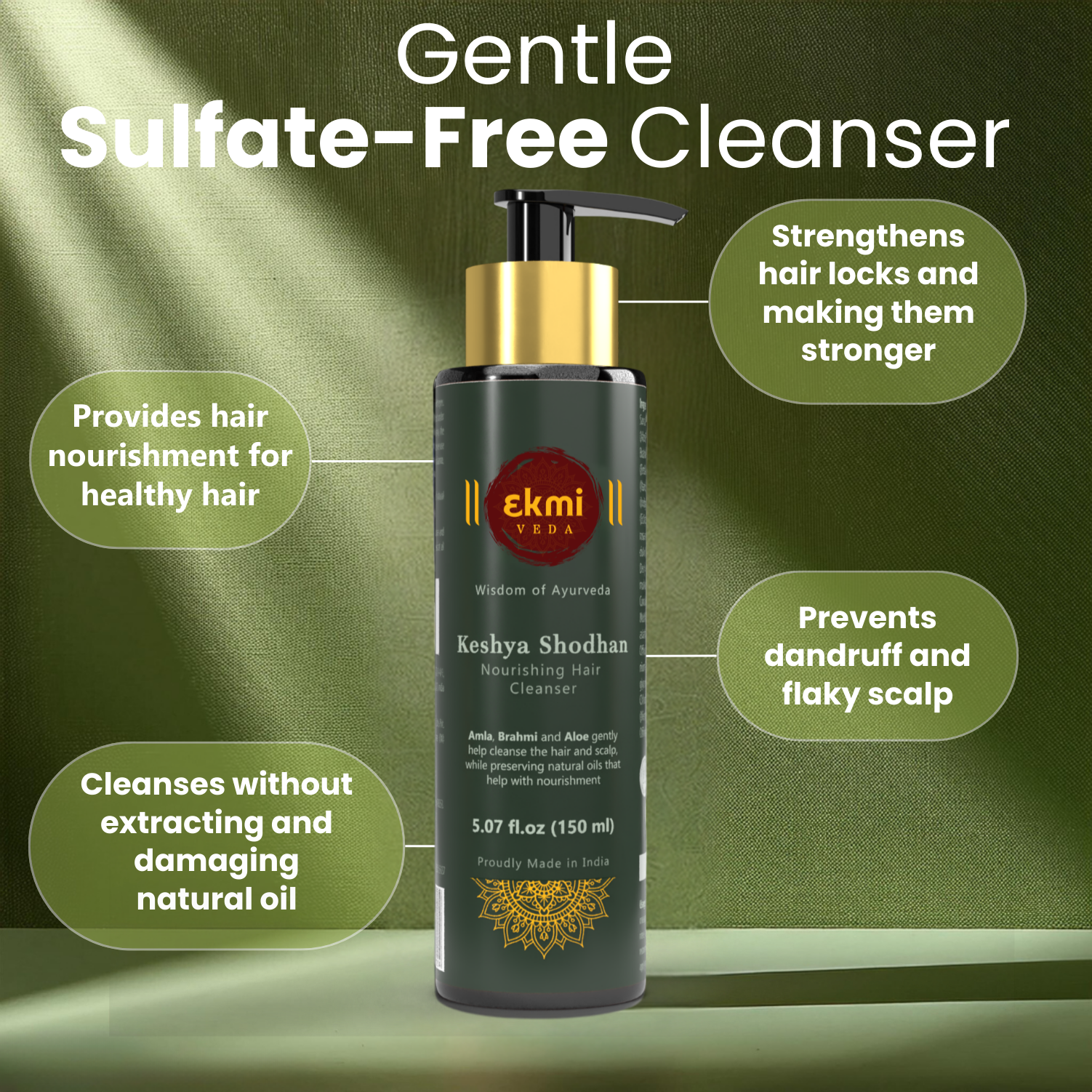 Keshya Shodhan Nourishing Hair Cleanser